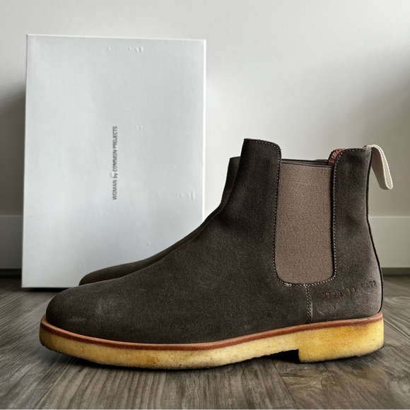 Woman by COMMON PROJECTS Suede Chelsea Boot - Picture 10 of 15